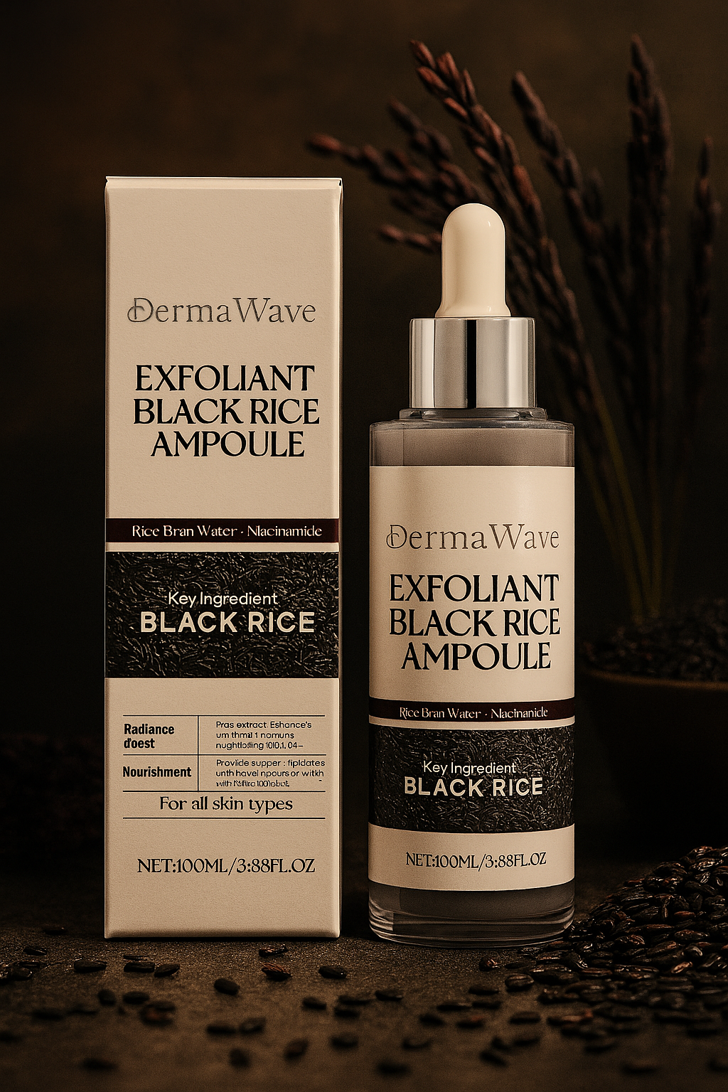DermaWave™ Exfoliating Rice Ampoule